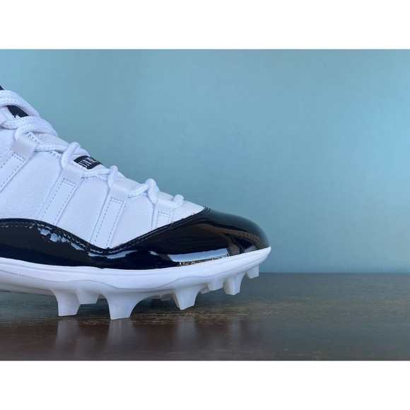 Nike Air Jordan 11 Mid TD "Gratitude" Football Cleats Men's Size 12.5 FV5374-107 - Picture 5 of 11